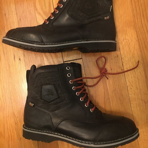 Falco Ranger Motorcycle D3o Boots Black 